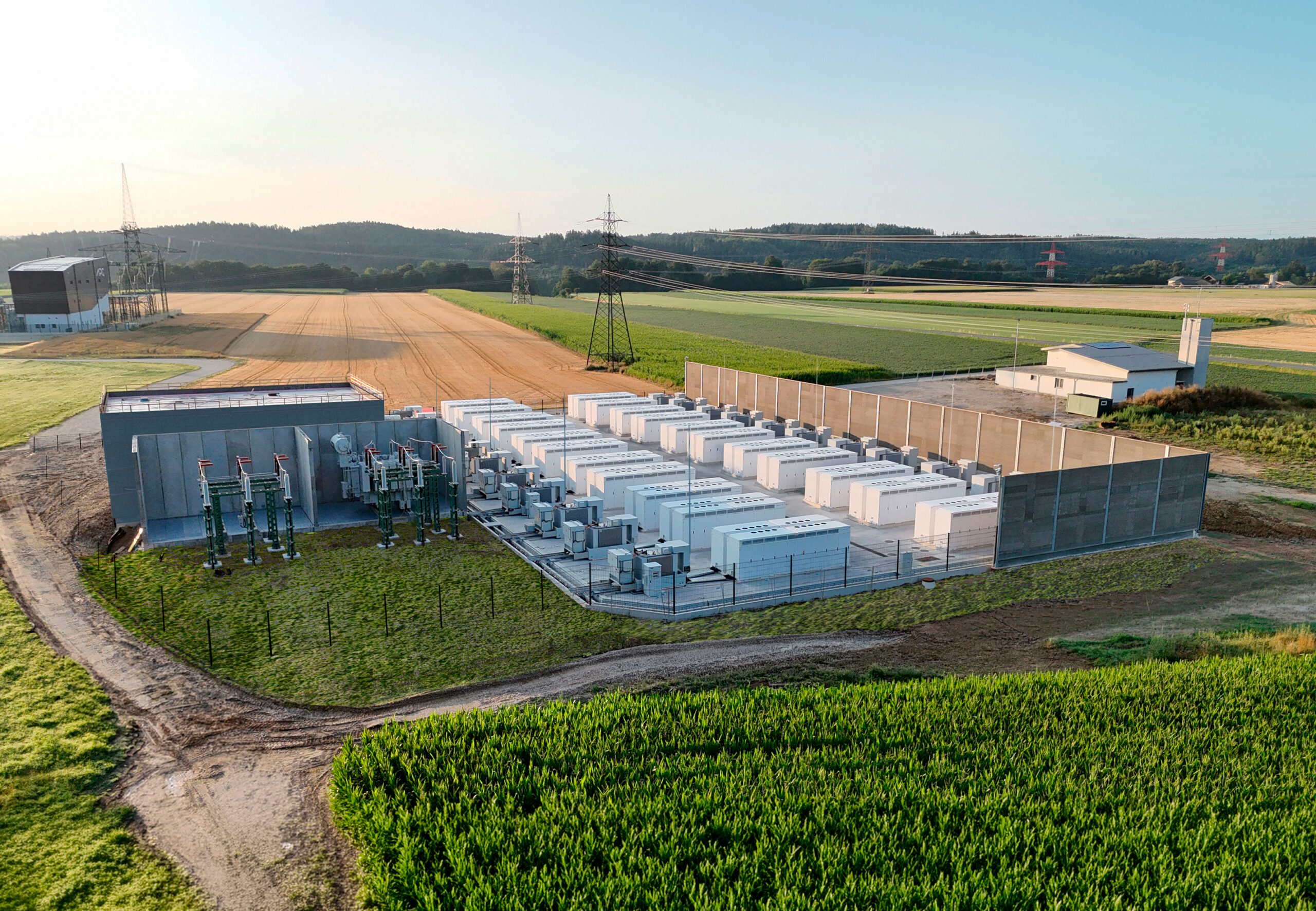 Infraestructura eléctrica BESS — Battery Power Station BPS de MEINS